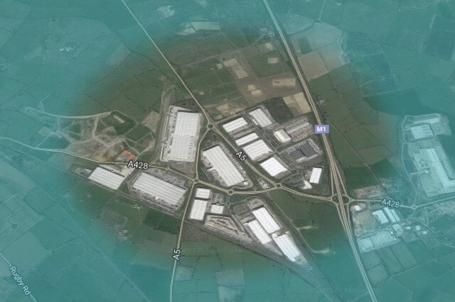 DIRFT Aerial view