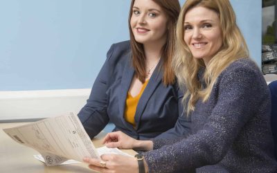 Leading ladies Aliona & Jo climb the ladder at The NX Group