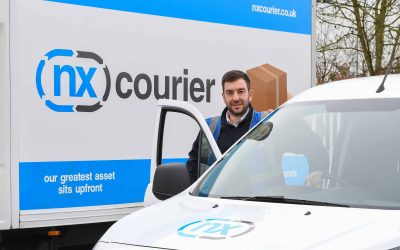 Russell drives forward in courier career