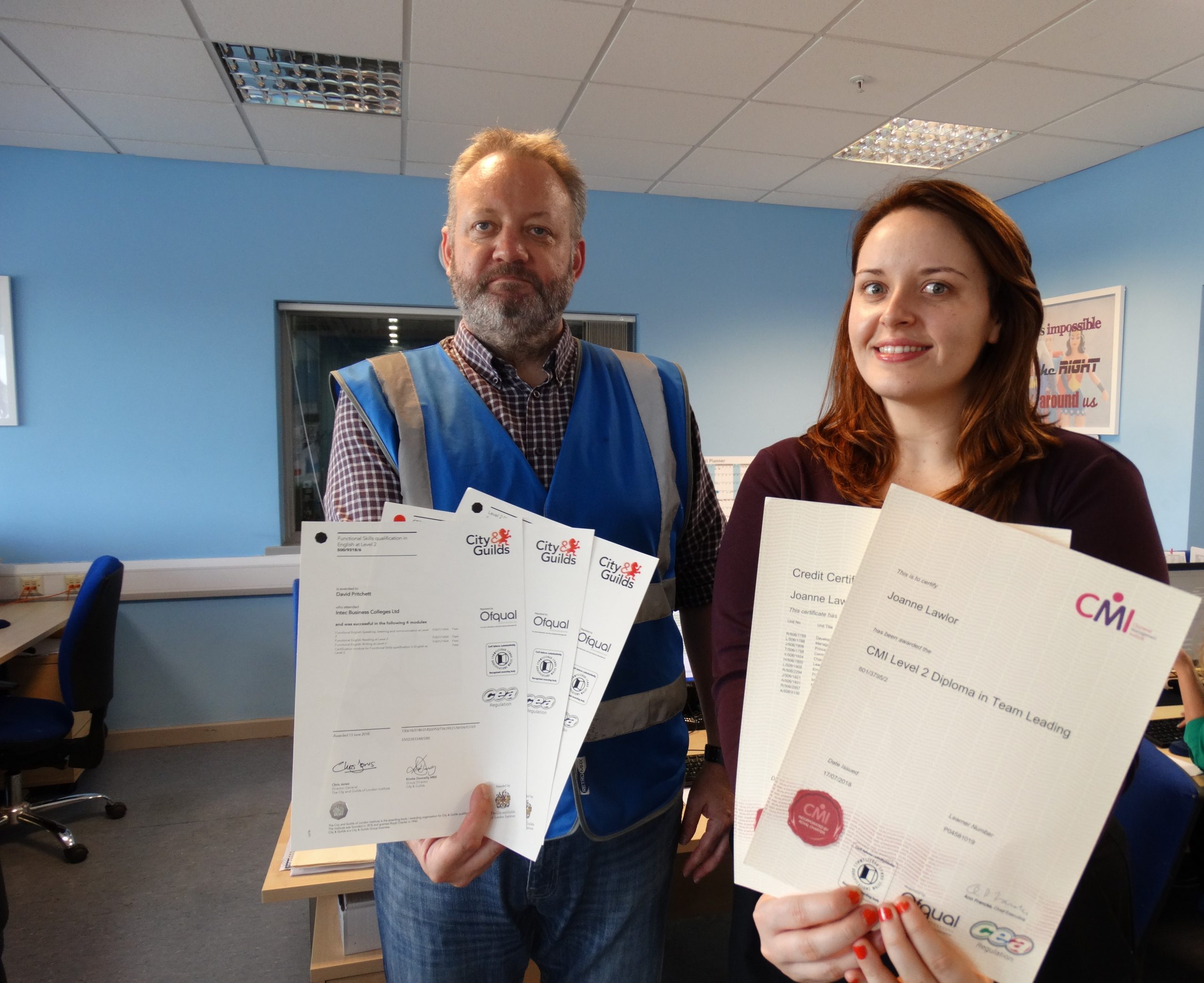 NVQ Certificates