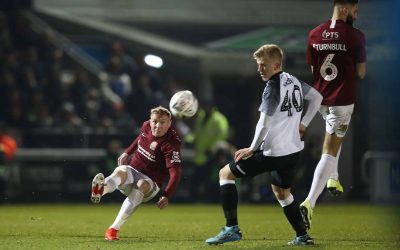 Continuing our Northampton Town FC sponsorship ahead of Derby County rematch